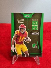 2023 Leaf Draft - Green Class of 2025 #84 Raleek Brown - USC Trojans 