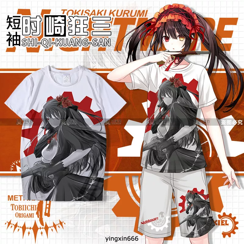 Date A Live Ⅲ Tokisaki Kurumi Nightmare Cosplay Costume