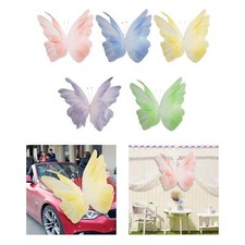 Mariage Decor, Yarn Artificial Butterfly Decoration Home Decorative Photo Props