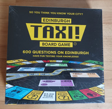 Edinburgh Taxi Board Game 600 Questions Quiz Game - New & Sealed