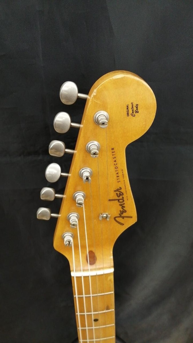 Fender Japan Stratocaster？ Fender Japan Stratocaster ST57-115 Black Electric Guitar Made in