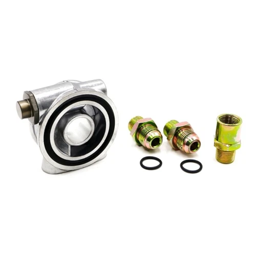 Car Professional Oil Coolers Mount With AN10 Outlet For Enhancing Engine Cooling