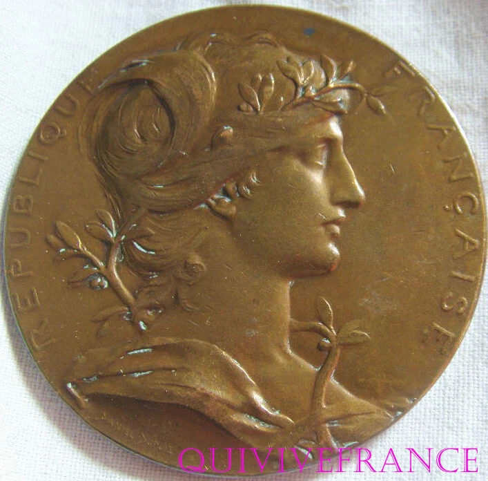 Exposition Universelle 1889 銀貨 France, Token, Exposition universelle de Paris, Arts & Culture
