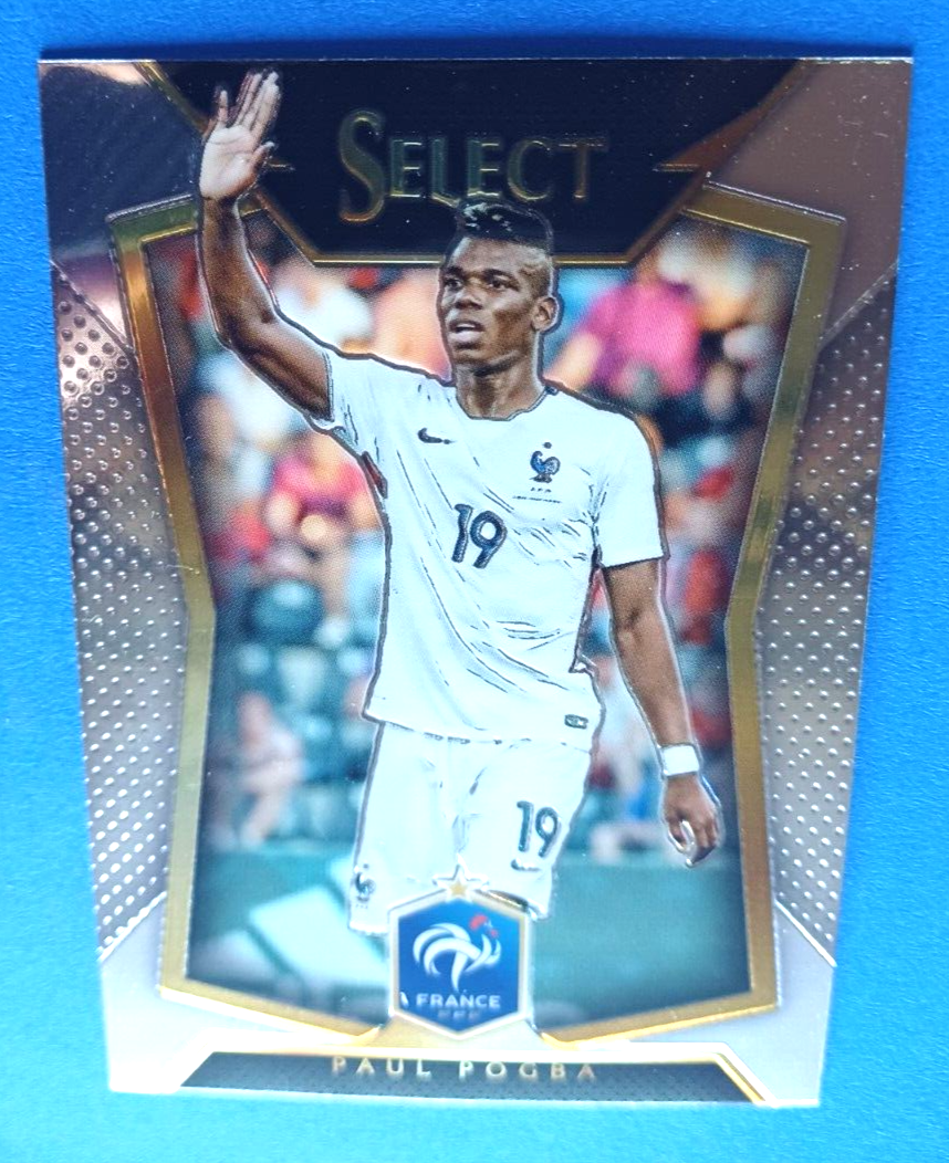 2015-16 SELECT SOCCER PAUL POGBA #8 BASE CARD FRANCE | eBay