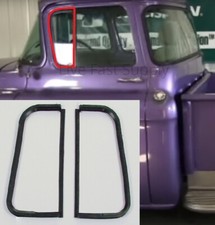 Vent Window Glass Seals Rubber Weatherstrip Kit For 1955-1959 Chevy Gmc Trucks