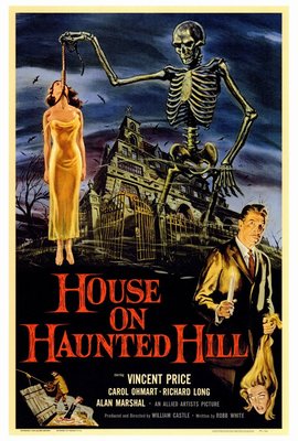 HOUSE ON HAUNTED HILL Movie Poster [Licensed-NEW-USA] 27x40'' Theater Size (1959)