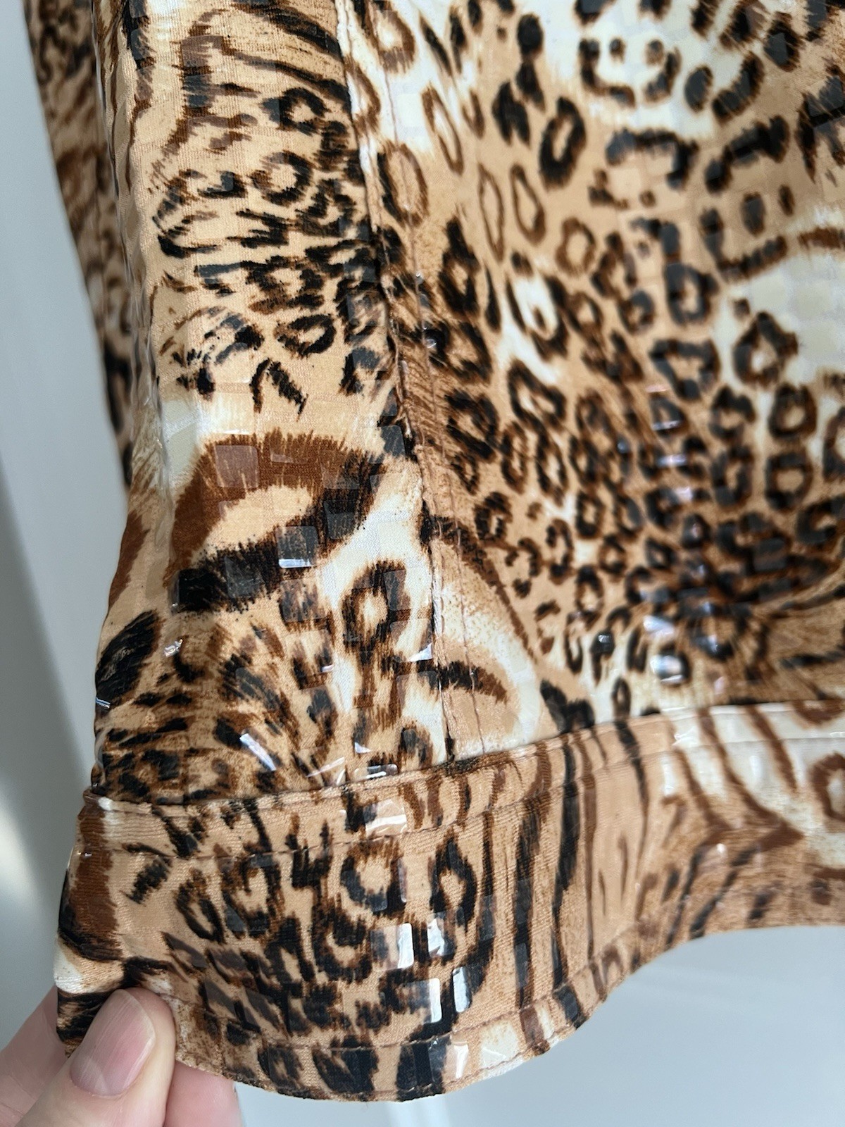 Ruby Rd Jacket  Brown Cheetah Animal Button Up Wo… - image 6