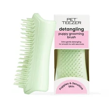 Puppy Essential Dog Brush, with Extra Soft Teeth for Gentle Grooming on Wet o