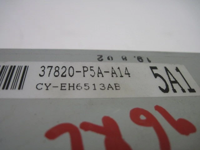 ORDENADOR ECU ECM ACURA RL 1996 1997 SIN CONTROL TRAC 37820-P5A-A14 559767 Foto 4 de 4