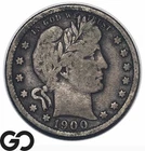 1900-O Barber Quarter, Scarcer Date New Orleans Issue