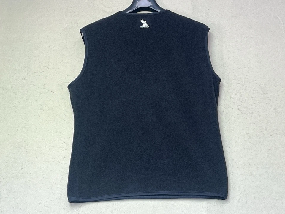 Chaleco polar Bellwether Velocity negro para hombre talla grande Foto 2 de 4