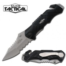 Tactical Pocket Knife Spring Assisted Knife With Metal Handle