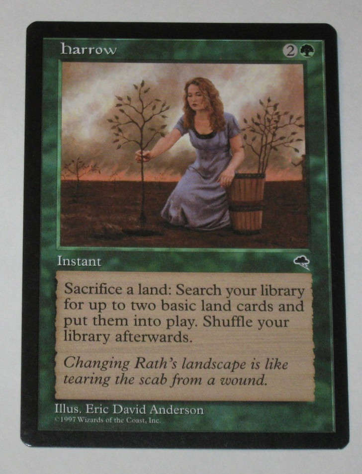 Harrow - Tempest - MTG Magic the Gathering