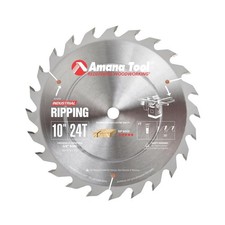Amana Tool - 610240 Carbide Tipped Ripping Standard 10" Dia x 40T', 20 Deg, 5...