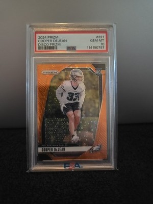 2024 Panini Prizm - Rookies Cooper DeJean #321 Disco Prizm (RC)