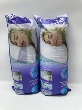 Nuzzle Neck Pillow Adjustable Standard Size Set of 2,Soft Luxury Hotel Feel