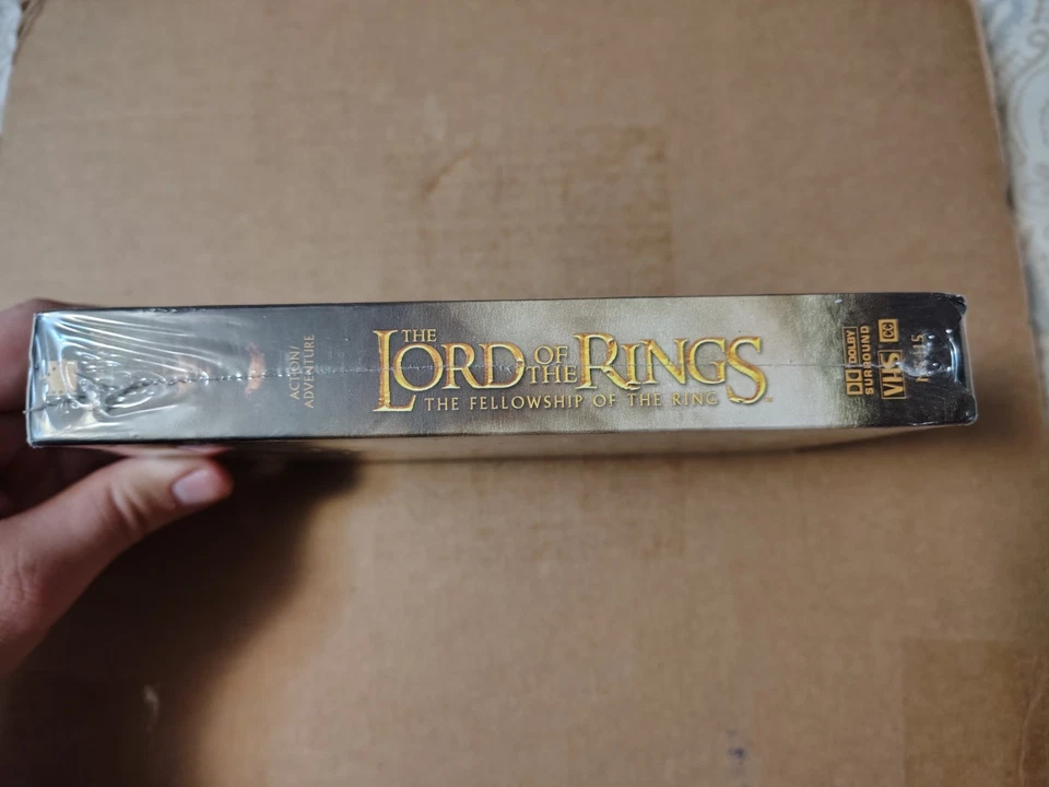 Lord of the Rings the Fellowship of the Ring Warner Video 2002 VHS Tape Sealed — 第 3/4 张图片