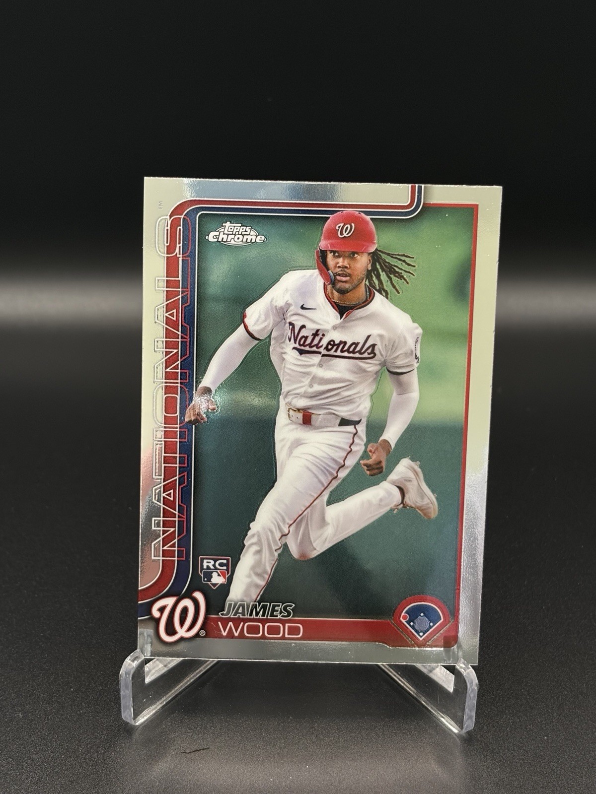 2025 Topps Chrome - James Wood Rookie #132 (RC)