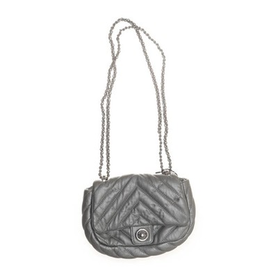 Zara Basic Collection, Umhängetasche, Damen, Polyester/Polyurethan, Silber #CIi