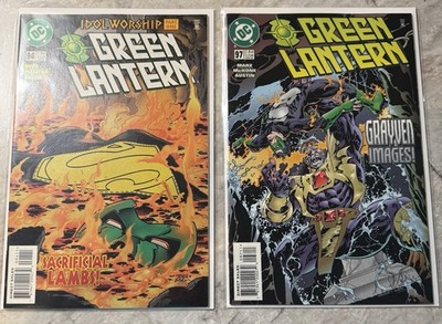Green Lantern #94 #97 Comic Lot DC Comics Near Mint 1998 Hal Jordan Series