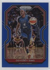 2021 Panini Prizm WNBA Blue Prizm 111/149 Odyssey Sims #80 1g2c