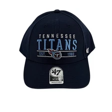 Tennessee Titans 47 Brand NFL Navy Blue Adjustable Baseball Cap Hat Football NEW