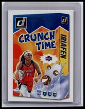 2025 Donruss WNBA #20 Kiki Iriafen Crunch Time