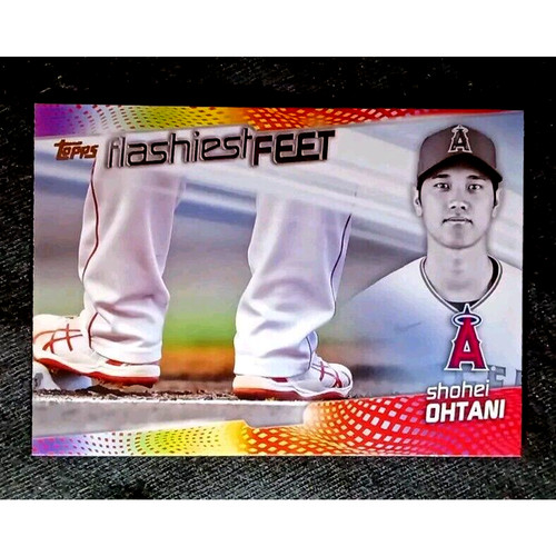 2022 Topps Series 1 - Flashiest Feet #FF-14 Shohei Ohtani