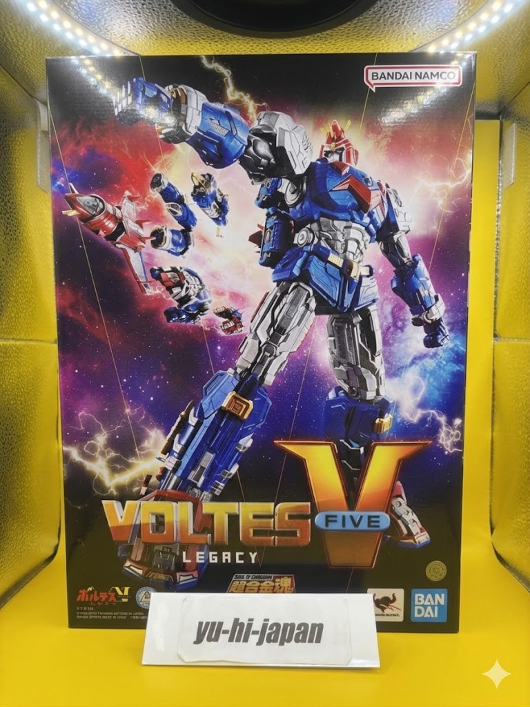 TAMASHII NATIONS Soul of Chogokin Voltes V Legacy GX-118 VOLTES V