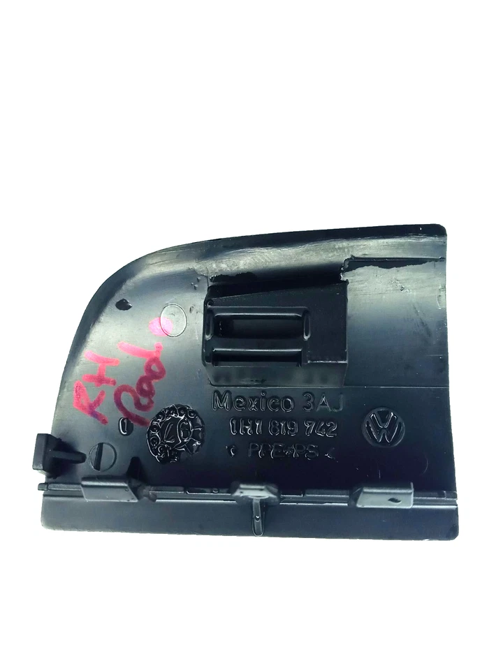 VW MK3 TABLERO TAPA EMBELLECEDOR EN BLANCO CUBIERTA, PASAJERO DERECHO DE RADIO BISEL JETTA GOLF Foto 2 de 2