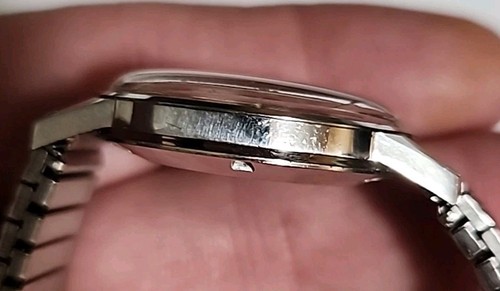 WELSBRO 17 Jewel Mens Stainless Manual Wind Watch Keeping Good Time, 33mm - Picture 6 of 11