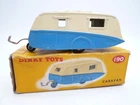 VINTAGE DINKY TOYS 190 STREAMLINED CARAVAN IN ORIGINAL BOX 1956