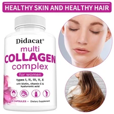 Multi Collagen Complex Promotes Joint Mobility And Bone Strength 30-120 Capsules