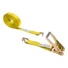  Wire Hook Ratchet Strap 2 Inch x 50 Foot, 10,000 LBS Break Strength, 1 strap