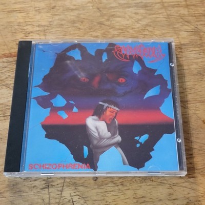 Sepultura Schizophrenia (CD, 1987) ORIGINAL 1st Press USA Cogmelo/Roadrunner