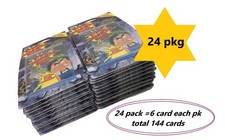 MEG Stink Blasters Trading Cards Includes 6 card ea. Pkg total  24 PACK