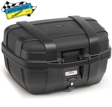 Valigia/Bauletto Nero Cover Nera MONOKEY GARDA KAPPA KGR52NN 52 LT