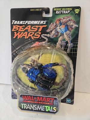 Transformers Beast Wars RATTRAP Transmetals Wal-Mart Special Edition 1999 NEW