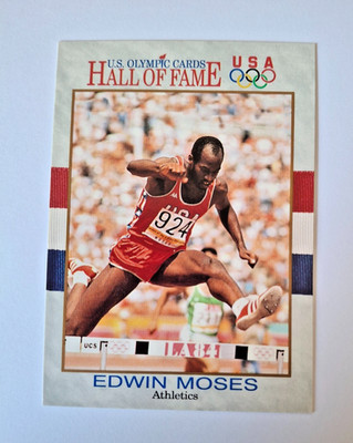 Impel US Olympic Hall Of Fame - Edwin Moses #25 - Trading Card - Olympia