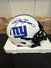 Lawrence Taylor Signed Lunar Mini Helmet Beckett Witness COA