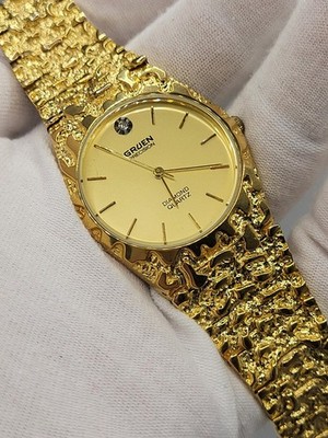 1990\'s reissue of the1940\'s Gruen Precision Quartz Watch Precision by Gruen Women main image 2