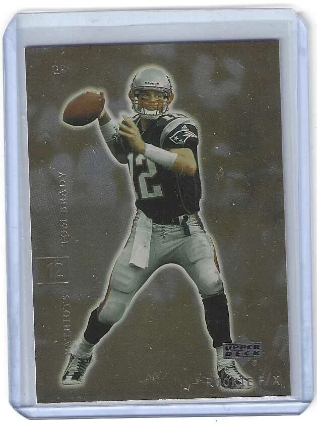 2001 Upper Deck Rookie F/X Tom Brady #54 for sale | eBay