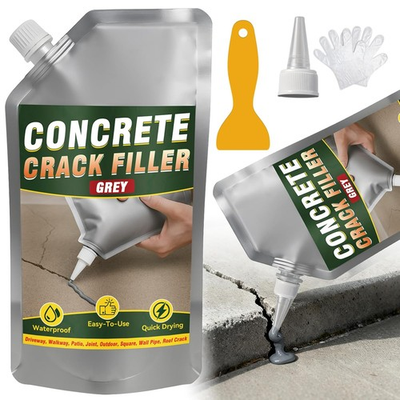 #ad Concrete Crack Filler 500g Cement Crack Filler High Elasticity Self Leveling C $26.60
