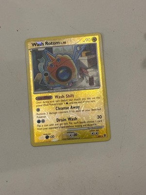 Pokemon Wash Rotom RT5 Platinum Rising Rivals 2009 Holo Ultra Rare MP