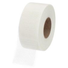 3 Inch x 328 Feet Fiberglass Adhesive Drywall Repair Mesh Tape 9 Mesh White