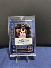 2023 Donruss Optic Mouhamed Gueye RC Signature Series blue Auto