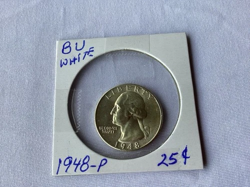 1948-P Washington Quarter Uncirculated Condition (90% Silver) [ACTUAL COIN]