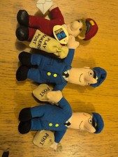 Vintage Playmakers And McDonald's 2001 Postman Pat Small Toys Bundle Soft Toys