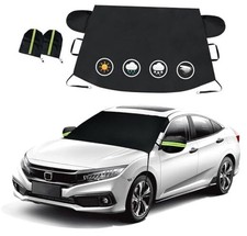 Car Windshield Cover for Ice and Snow, 600D Frost Removal L 69 x 42 Inches