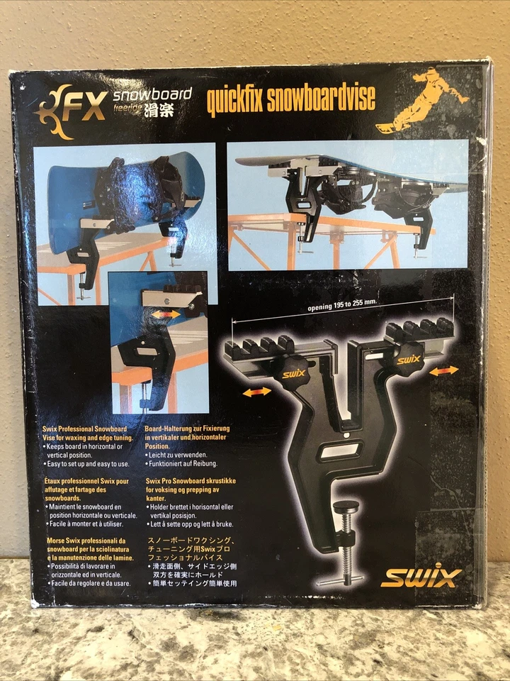 SWIX Quick Fix Snowboard Vise  SB031FX. Made In Italy - Image 3 of 4